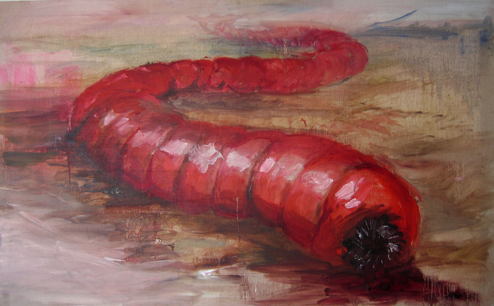 Artist Impression of the Death Worm
